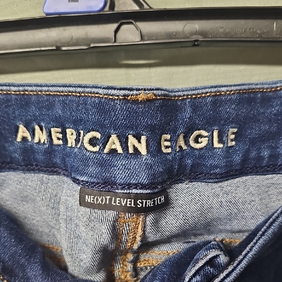 3 Pairs of American Eagle Outfitters Women's Dark Blue Skinny Jeans - Picture 2 of 16